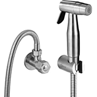 CIENCIA 2 Modos Mano Grifos de Bidé Shattaf Pulverizador Acero Inoxidable Bidet de Duchas Higienicas para WC-WS024AF6